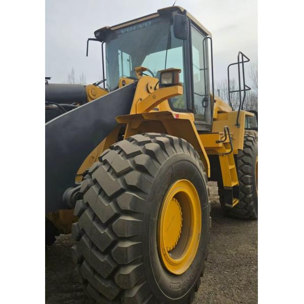 Использованный Volvo колесный погрузчик L105H L120 оригинальный использованный колесный погрузчик дешевая цена для продажи