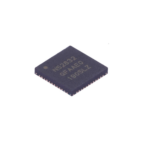 NRF52832-QFAA-R IC 電子部品 ブルーテッド v5.0 (BLE) SMART SOC IoT 2Mbps 3V 48ピンのQFN EP T/R