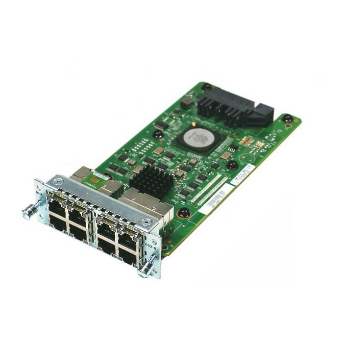 Карта Nic NIM-ES2-8-P 8 гаван в компьютере POE POE+ наслаивает модуль переключателя 2 GE