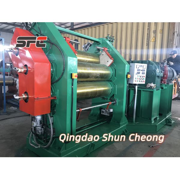 Modular Design PLC Control Rubber Calender Machine with 1400mm Width for Efficient Rubber Sheeting