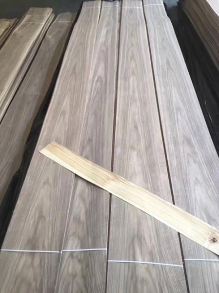 Super Long 340CM American Walnut Wood Veneer For Interior Decoration