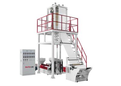 Three Layer Plastic Film Blowing Machine Co Extrusion 600-1500 Film Width Manual Screen