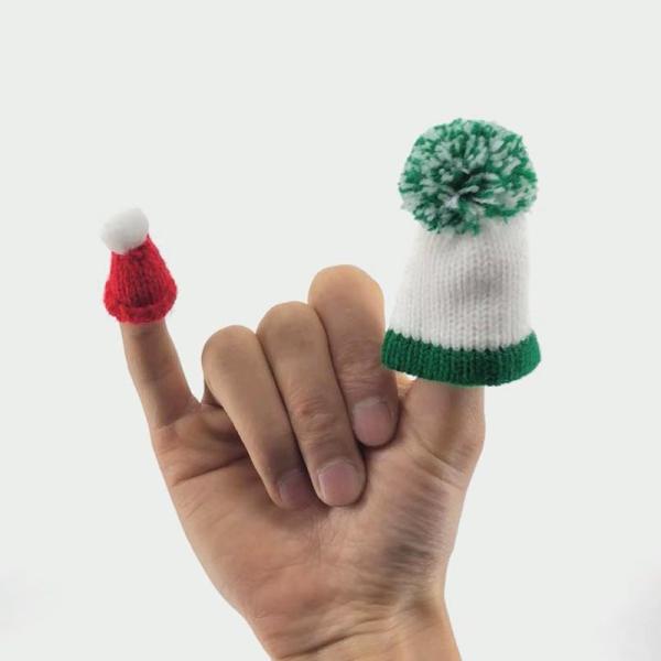 Cute Christmas Sweater Handmade Wine Bottle Cover for Christmas Decorations