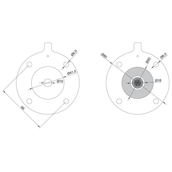 NBR Diaphragm Repair Kit For SBFEC 3/4
