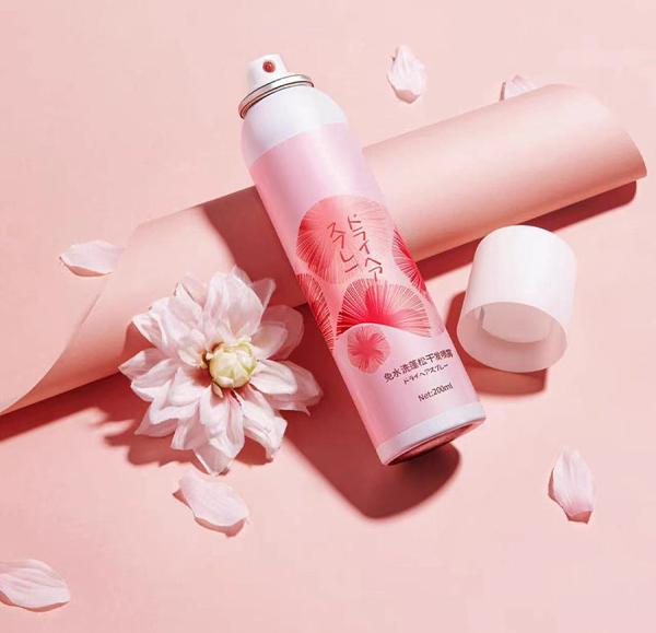 Fast - Acting Dry Shampoo Spray Valve for Busy Lifestyles with Quick Dispersion