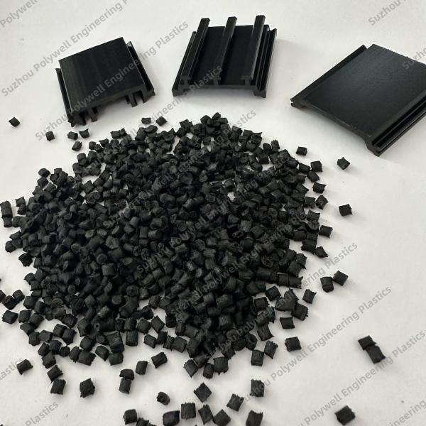 Nylon Granules Good Performance PA66GF25 Raw Material For Thermal Break Strip Polyamide Pellets
