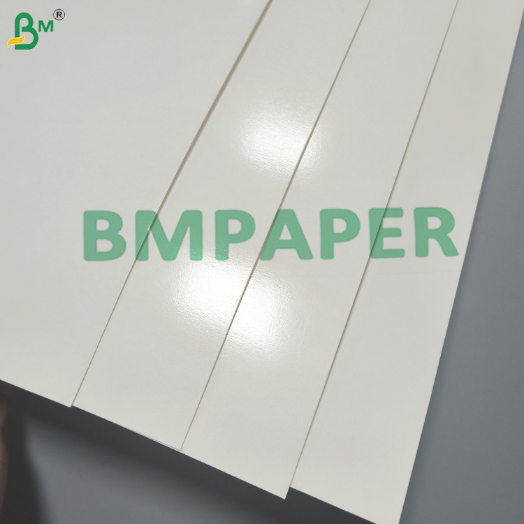 PE Lined White Paper Stock for Paper Soup / Hot Food Cups 170 - 230g + 15g