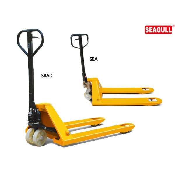 Тип тележки паллета руки легированной стали прочности гидравлический для пользы склада