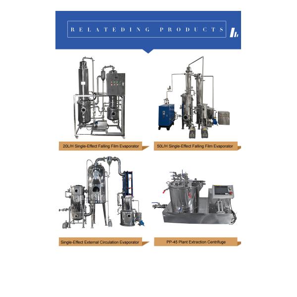 Обтертое топление эфирного масла оборудования 120w 3L выгонки фильма
