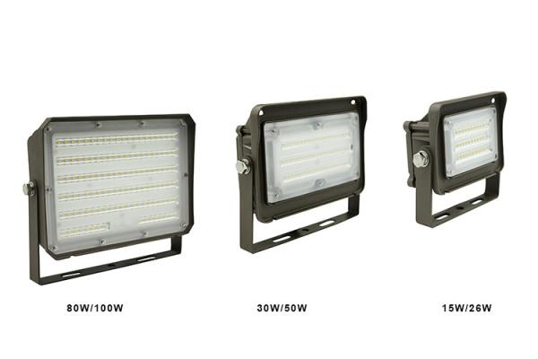 Solar Powered LED Flood Light IP65 Waterproof Solar Flood Light 3000K - 6000K Energy Efficient