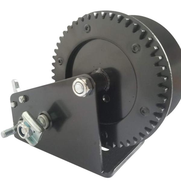 Portable Zinc Plated Manual Hand Winch 2 Speed Small Volume Easy To Move