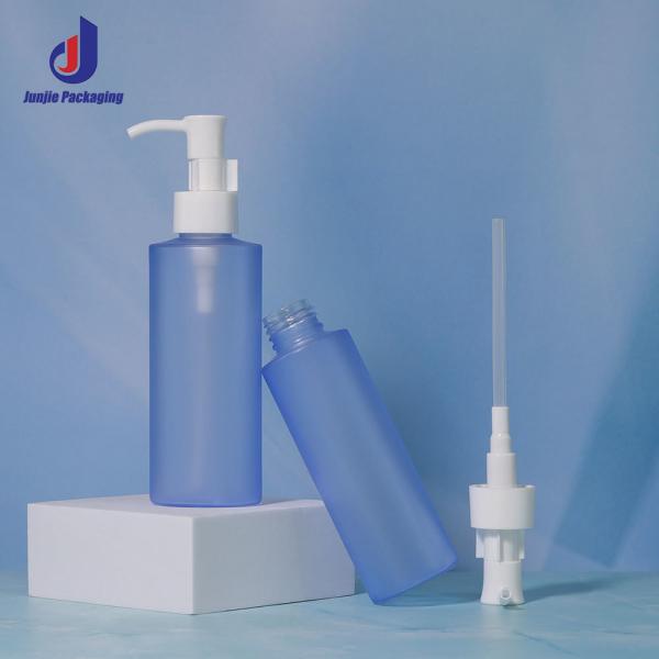 Bouteille de lotion à vis de 120 ml à couleur personnalisée Bouteille de pompe en plastique