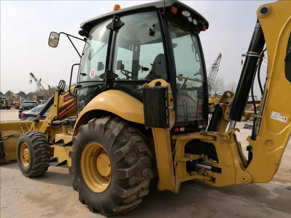 High operating efficiency CAT 420F backhoe loader excavator used Caterpillar 416 420 4X4
