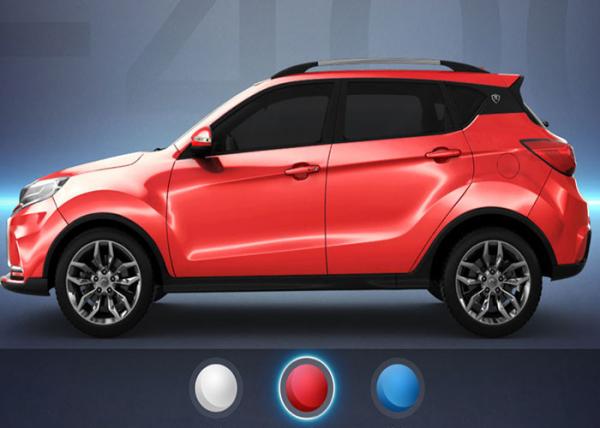Single Level Automatic Electric Car , 25 KW Motor Power 100km/H Electric Little Cars