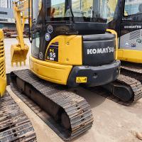 Japon Originaux de 5 tonnes de petites machines d'occasion Pc55 Komatsu Mini-pelles importées