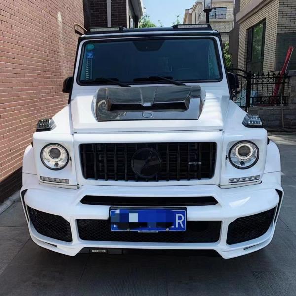 Venta caliente W463 G500 G63 Kit de carrocería W463 Actualización W464 Frente y trasero de las alas del parachoques