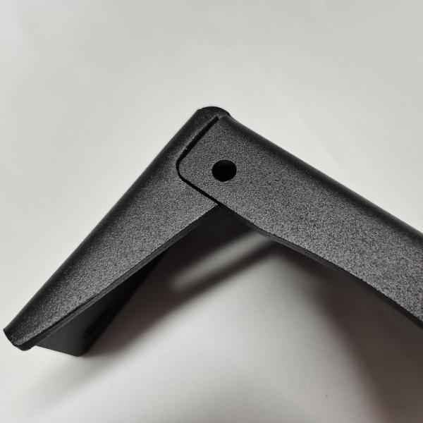 Кухонный гранит под столешницей подвесные подставки для поддержания стального угла