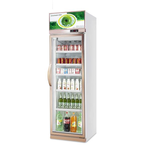 480L 50 / 60hz  Commercial Beverage Cooler / Upright Glass Door Chiller