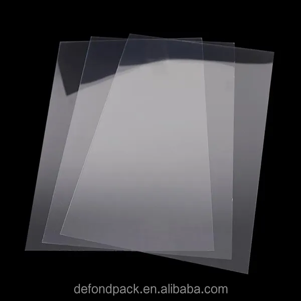 Thermoforming Plastic Sheet A2 A3 A4 Size PET Sheet 0.5mm Thickness Die Cutting Custom PETG Sheets for Crafts Picture Frames