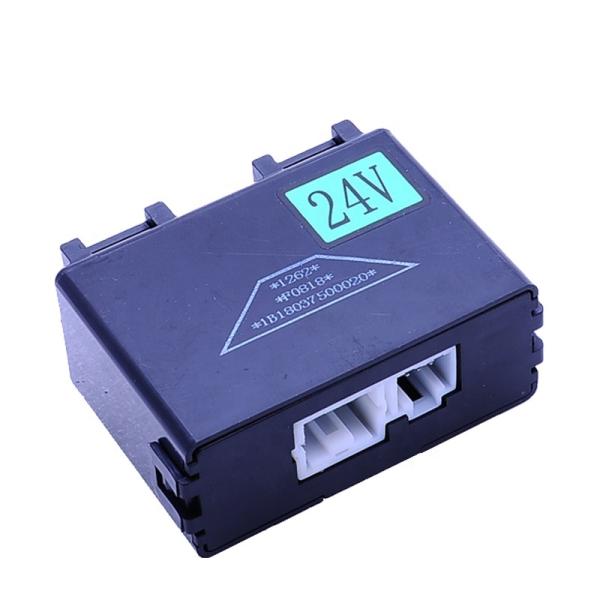 Universal 24V DC Vehicle Battery Standard Black Case Design Wiper Relay for Electric Foton Motorcycle Truck