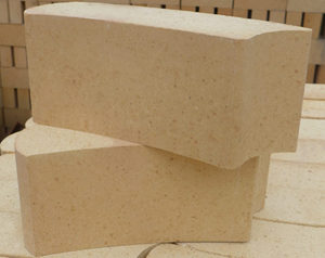 48% Min Al2O3 Curved Refractory Brick For Tubular Furnaces