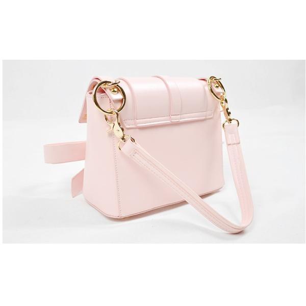 2016 new bow shoulder bag Messenger female European and American fashion pure color pu handbag