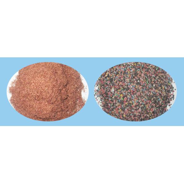 Dry Type Scrap Metal Recycling Machine Copper Wire Granulator 1500×1500×1900 Mm