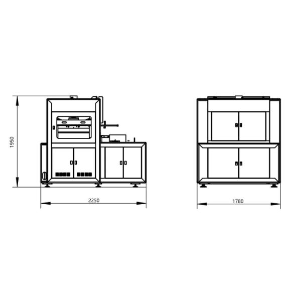 SJG-1080 Semi-Automatic Blanking Machine For Packaging