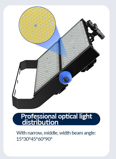 Экологически чистые 1250W светофоры для футбольного стадиона
