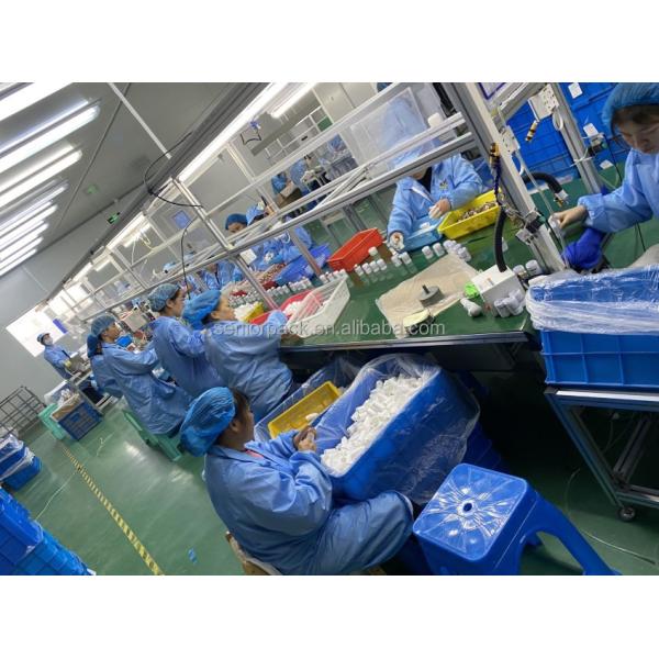 PP Double Wall Round Jar for Face Cream Sample 3g5g10g15g30g Black White Blue Pink Matte Custom Empty Plastic Nail Gel Jar