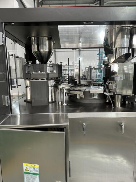 18Kw Automatic Medical Capsule Filling Machine Pharmaceutical Device