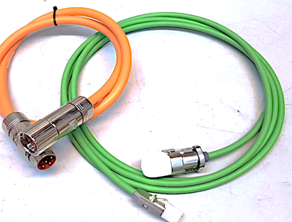 PLC AC Servo Encoder Cable Copper Conductor Power Cable Harness