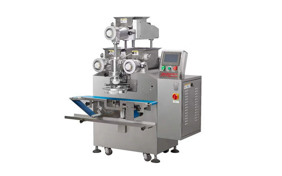 Triple Hopper Encrusting Machine