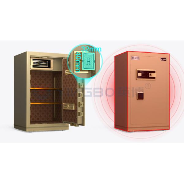 Biometric Fingerprint Lock Smart Safe Box For Office Security 46kg YB/N7-80