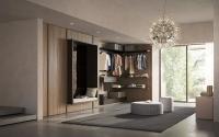 Armoire personnalisée en forme de L avec armoire à chaussures Armoire personnalisée en PET