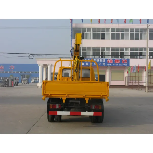 Jmc JAC  2 Ton Truck Mounted Crane Double Cabin Truck Mounted Telescopic Boom Crane