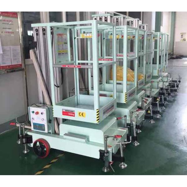 8M Aluminium Alloy 136kg Single Mast Lift