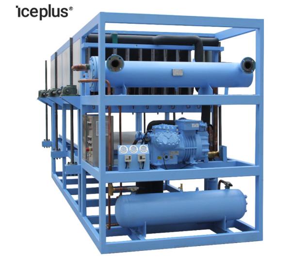 Big Capacity Ice Block Making Machine  Convenient To Transport Installation