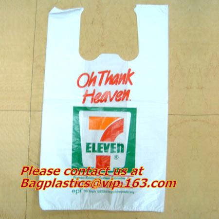 100 Compostable Biodegradable Shopping Bags - T-Shirt Style Carry Bags for Trash Or Grocery - Super Strong Holds 25 Poun