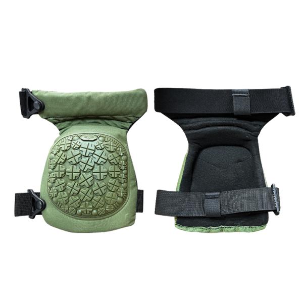 Professional Protection Heavy Duty Black Elbow and Knee Pads for Anti Slip Adjustable
