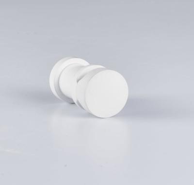 Moderna parede montada em branco fosco Radiador suporte Rad válvula cobre tampas