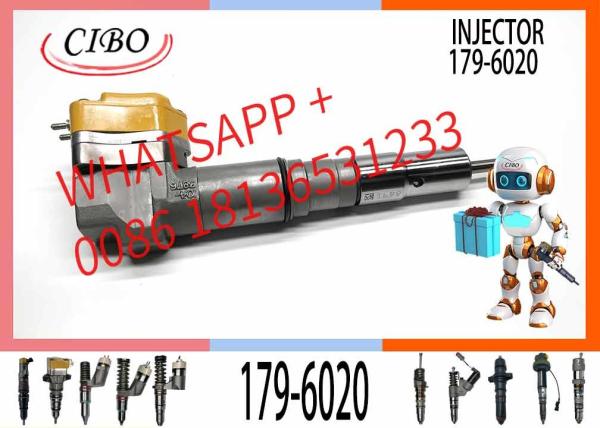 Injetor comum diesel do trilho do conjunto de bocal da bomba 179-6020 para o bocal do motor diesel