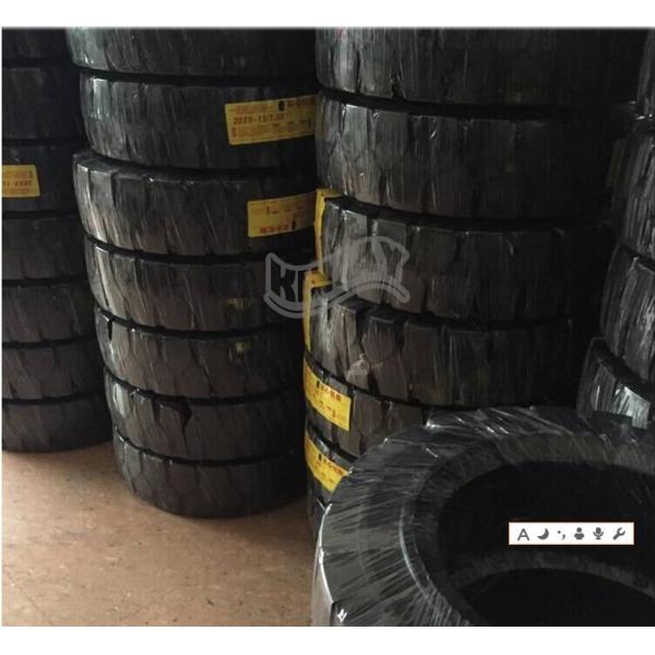 QIYU brand 6.50-10 XZ01 Forklift solid tyres, Pneumatic solid tyre, solid resilient tyres