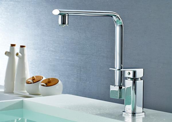 ROVATE Pull Down Chrome LED Kitchen Basin Faucet Swivel Spout Wall Mounted
