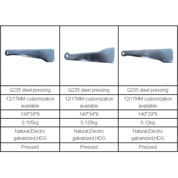 Concrete Construction Formwork Accessories Wedge Pins Connecting Pin