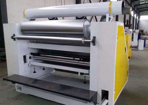 High Precision Corrugated Cardboard Machine 2 Ply Steam Heating Single Facer