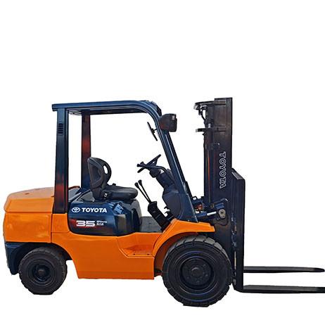 Original Painting Toyota Forklift 3.5 ton Used Japan Original Second Hand Machine