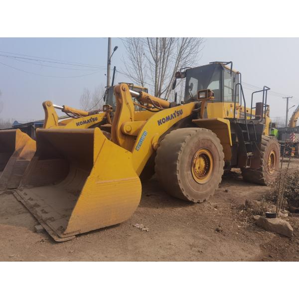 Compresor de ruedas usado Komatsu WA500-6 para la construcción