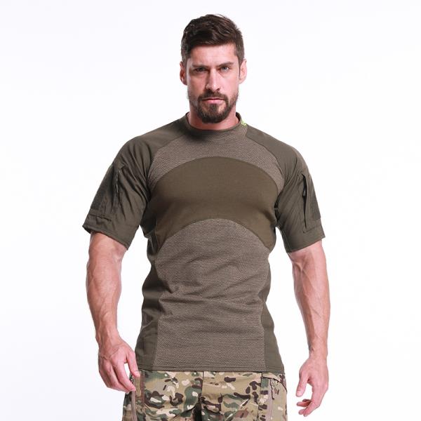 Outdoor Camouflage Frogwear Military Tactical Shirts 65% Polyester Frog Combat Uniform