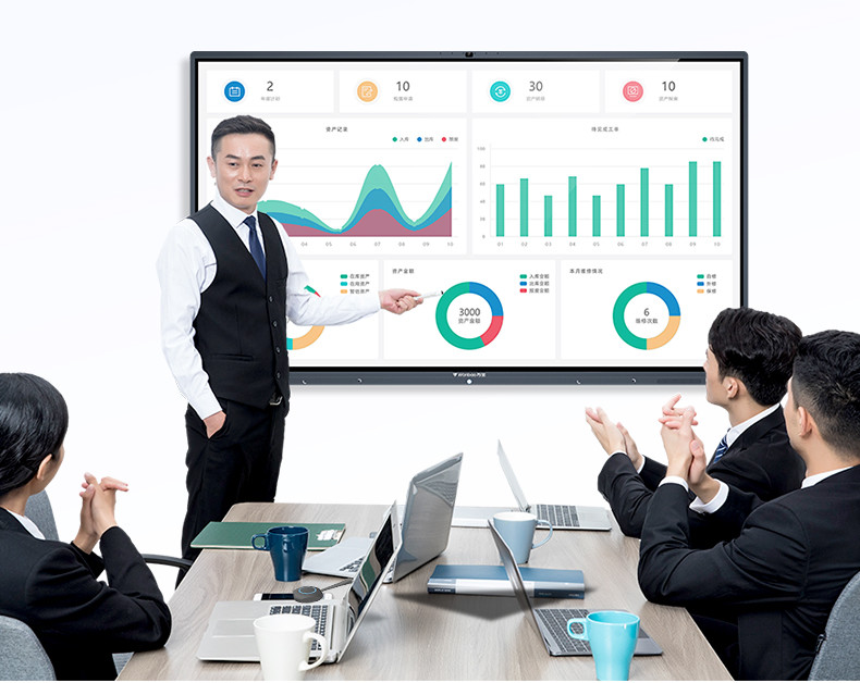Экран касания писать электронную взаимодействующую серию 400cd/2 Whiteboard H268K